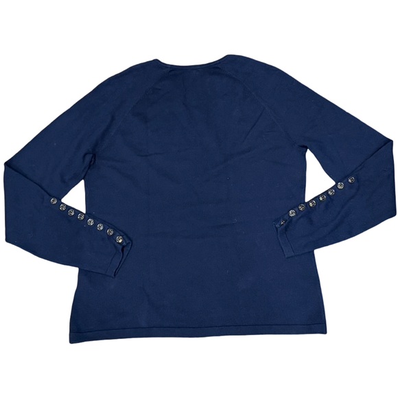 ✨ J. McLaughlin Jamey Sweater Navy Blue - Women’s Size Medium ✨ - Picture 10 of 15